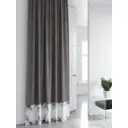 Штора на шторной ленте Helga Форнекс 150x260 см цвет белый