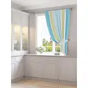 Штора на шторной ленте блэкаут для кухни Helga Кордис HL-922321 150x180 см цвет белый