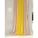 Штора на шторной ленте Helga Алтория 150x300 см цвет желтый