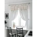 Штора на шторной ленте для кухни Helga Фрионмирс HL-961326 150x180 см цвет белый