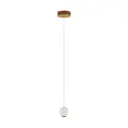 Светильник подвесной светодиодный Maytoni Sapphire Mod293pl-l6bs3k 3 м² теплый белый (желтый) свет цвет латунь