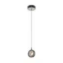 Светильник подвесной светодиодный Maytoni Mind Mod299pl-l10bc3k 5 м² теплый белый (желтый) свет цвет черный