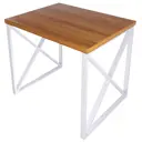 Кухонный стол прямоугольный Solarius Loft 100x80 см массив сосны цвет ольха 702-10399
