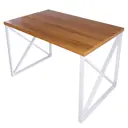 Кухонный стол прямоугольный Solarius Loft 110x70 см массив сосны цвет ольха 702-10397