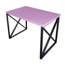 Кухонный стол прямоугольный Solarius Loft 90x70 см массив сосны цвет розовый 702-10365