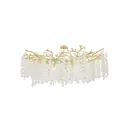 Люстра потолочная Arte Milano 23111.1200.18.g9.c.gd 18 ламп 36 м² цвет жёлтый/золотой