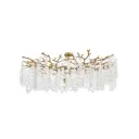 Люстра потолочная Arte Milano 23111.1200.18.g9.c.ib 18 ламп 36 м² цвет коричневый