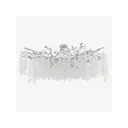 Люстра потолочная Arte Milano 23111.1200.18.g9.c.cr 18 ламп 36 м² цвет серый/серебристый