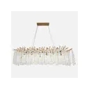 Люстра подвесная Arte Milano 23210.1200.14.g9.c.ib 14 ламп 28 м² цвет коричневый