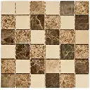 Декоративная мозаика Granito U00004429 Turin-48ekb 30.5x30.5см цвет Бежевый