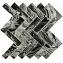 Декоративная мозаика Granito 23-00029117 Hadar Blackekb 26.8x28.6см цвет Черный