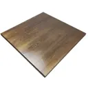 Столешница Solarius 80x4x80 см дерево цвет темный дуб