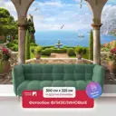 Фотообои флизелиновые Первое ателье 300x225 см Вид на бухту pw70441-3