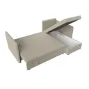 Диван Лига Диванов Слим 119982 213x85x140 см рогожка цвет бежевый