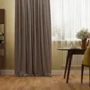 Штора на ленте Inspire Kanet 160x280 см цвет коричневый