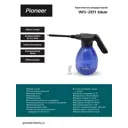 Опрыскиватель аккумуляторный ручной Pioneer WS-201 blue 2 л 3.7 В зарядка и аккумулятор входит в комплект