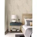 Обои флизелиновые Euro Decor Margarita бежевые 1.06 м 7247-01