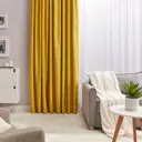 Штора на ленте Flame 250x300 см цвет желтый