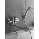 Смеситель для ванны Econoce Ec0393 однорычажный с душевой лейкой цвет хром