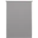 Штора рулонная блэкаут Inspire Santos 100x160 см серая Granit 3