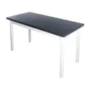 Кухонный стол прямоугольный Solarius 600-10109 130x75x60 см дерево цвет антрацит
