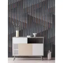 Обои флизелиновые Monte Solaro Forte синие 1.06 м 9234-20