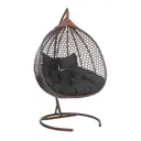 Кресло подвесное Laura outdoor FID 305 Фиджи 2-х местные до 140 кг коричневый