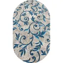 Ковер Белка Сегура Принт Палисад 95_25 Овал 150x200 см Полиамид