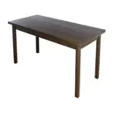 Кухонный стол прямоугольный Solarius 600-10102 120x75x80 см дерево цвет темный дуб