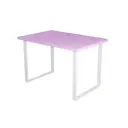 Кухонный стол прямоугольный Solarius Loft 700-10177 120x75x75 см дерево цвет розовый