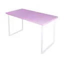 Кухонный стол прямоугольный Solarius Loft 700-10189 130x75x75 см дерево цвет розовый