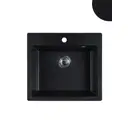 Мойка Reflexion RX1555CL 50x55 см глубина чаши 180 см Кварц цвет черный
