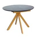 Стол прямоугольный Bradex Rudolf 110x100 см керамогранит цвет черный