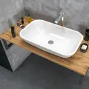 Столешница для ванной 1Marka Grunge Loft 100 Дуб Вотан