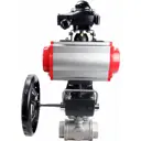 Кран шаровой прямой Dn.ru D160-08458 Ду15x1/2" Ру63 ВР нержавеющая сталь ручка барашек