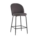 Барный стул Стул груп Echo 45x94.5x55 см цвет темно-серый