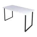 Кухонный стол прямоугольный Solarius Loft 700-10159 140x75x75 см дерево цвет белый