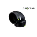 Отвод 90° Просвар 200x200 мм ВП полипропилен