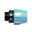 Муфта комбинированная Unidelta 1/2"x20 мм НР полипропилен