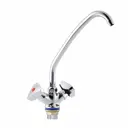 Двухвентильный смеситель Псм-профсан Psm-120-80 излив 28 см цвет хром