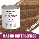 Масло для стен и потолков быстросохнущее Profipaints Eco Interior Oil 0.9 л Тёмный дуб