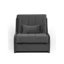 Кресло-кровать Диван 24 Агра 88x105x94см велюр Veluta lux 32 серый