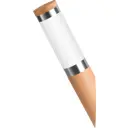 Светильник настенный уличный Duwi Stelo Wood 60 Вт IP44
