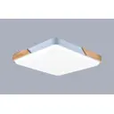 Светильник настенно-потолочный светодиодный Toplight Morgana, 20 м², цвет серый/белый