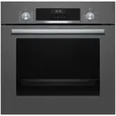 Электрический встраиваемый духовой шкаф Bosch HBJ558YH0T 59.4x59.5x54.8 см цвет серый
