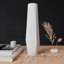 Ваза Musko MU-028-MT-9 бетон цвет белый 10 см