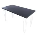 Кухонный стол прямоугольный Solarius Loft 710-10079 130x75x80 см дерево цвет антрацит