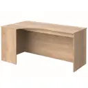 Угловой стол Skyland Simple 160x76x90см левый ЛДСП цвет дуб сонома светлый
