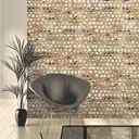 Обои флизелиновые Adawall Indigo коричневые 1.06 м 4706-4