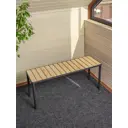 Скамья садовая Garden house Rich 110 см x 34.8 см x 45.5 см сосна бежевый